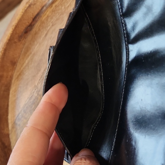 《 Prada 》 Nero Leather Tri Fold Wallet - Picture 9 of 14